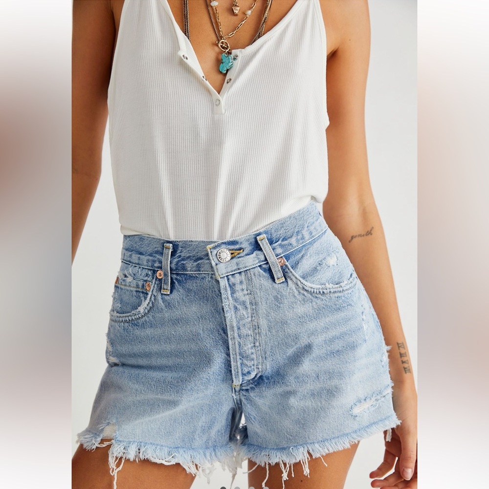 AGOLDE Parker Shorts In Swapmeet